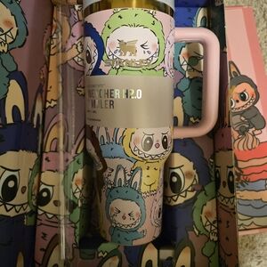 Stanley × Labubu Inspired Quencher H2.0 Tumbler – 40 oz (faces)